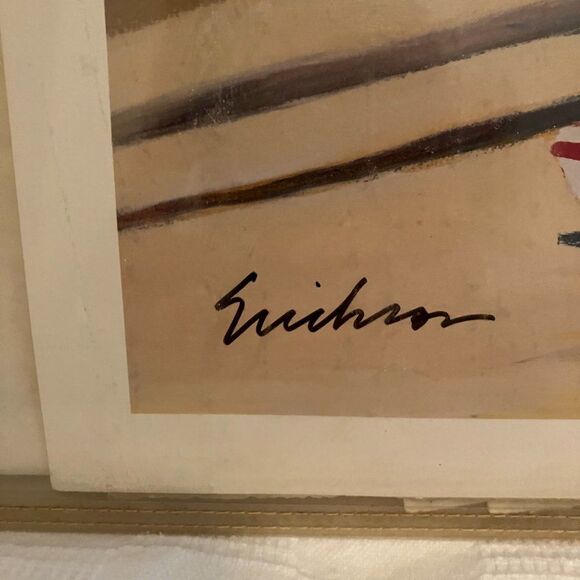 "Bay Walk" by Shari Erickson Seriolithograph - Picture 3 of 6